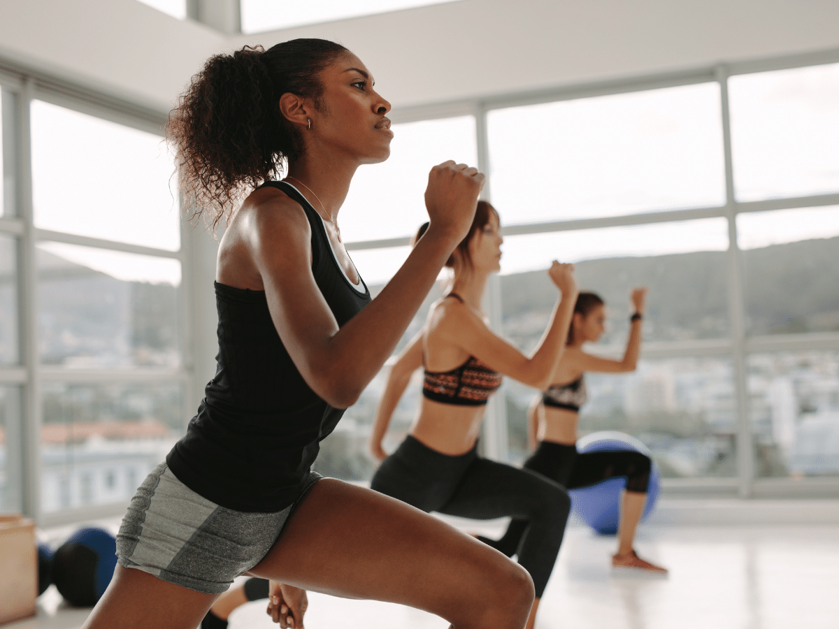 Metabolism IV Drip - Group of women working out in studio